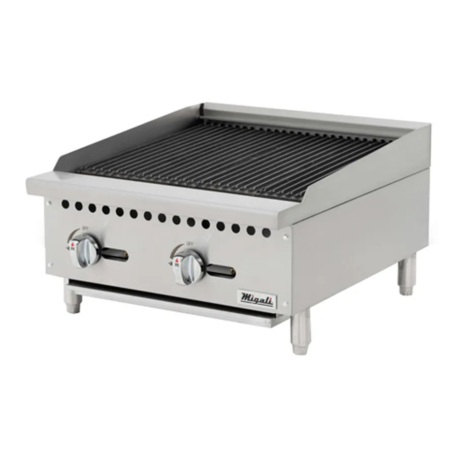 Gas Charbroiler - 60 cm