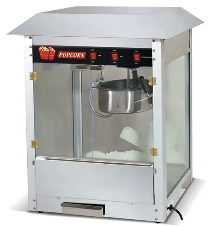 Stainless Steel Popcorn Machine