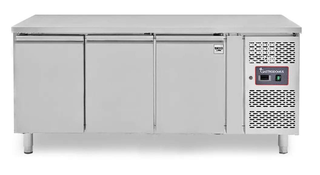 Work Top Chiller 3 Doors - GASTRODOMUS