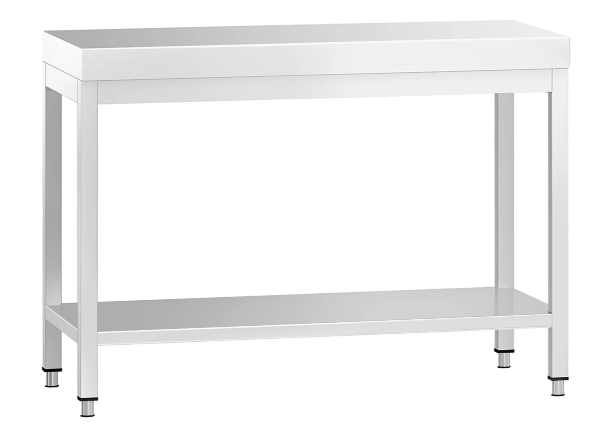 Work Table With Bottom Shelf