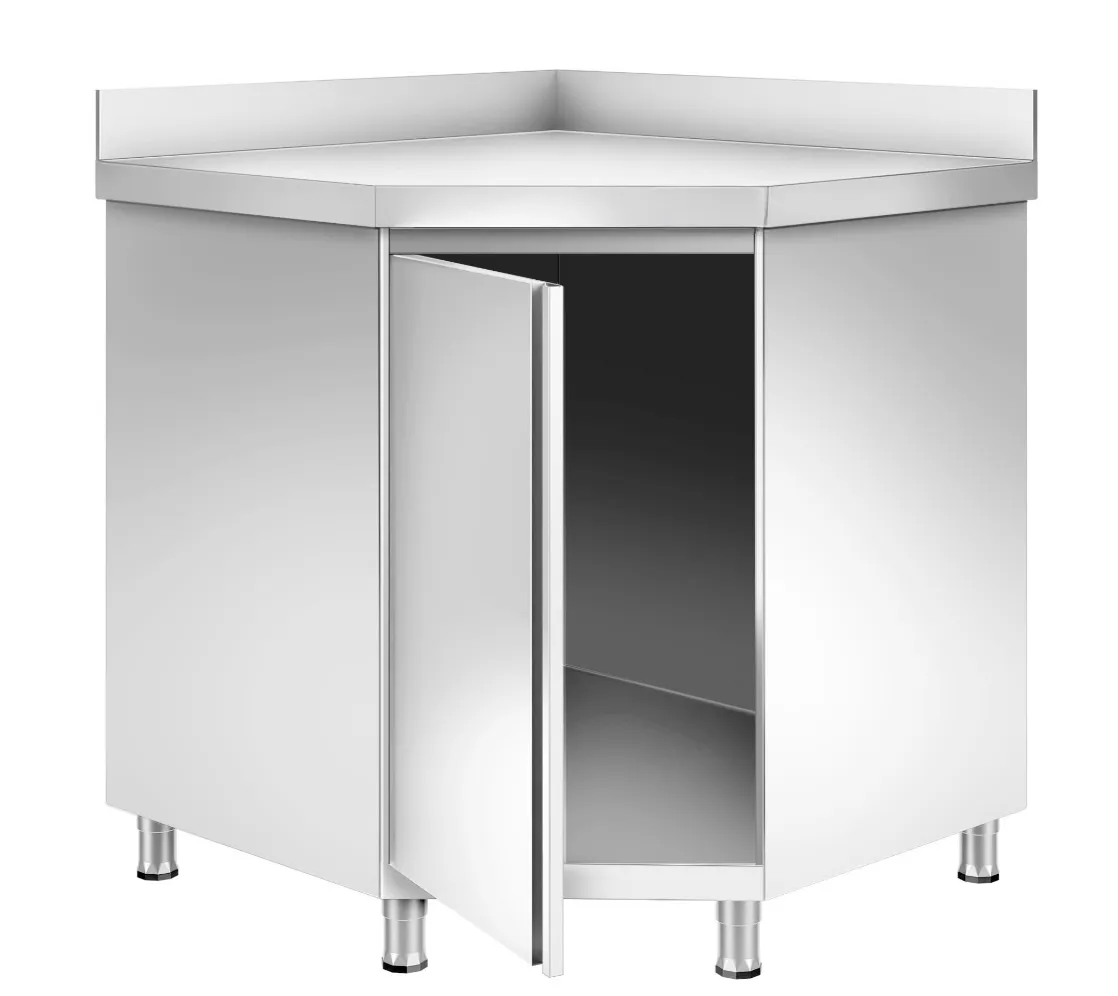 Corner Base Cabinet With Backsplash