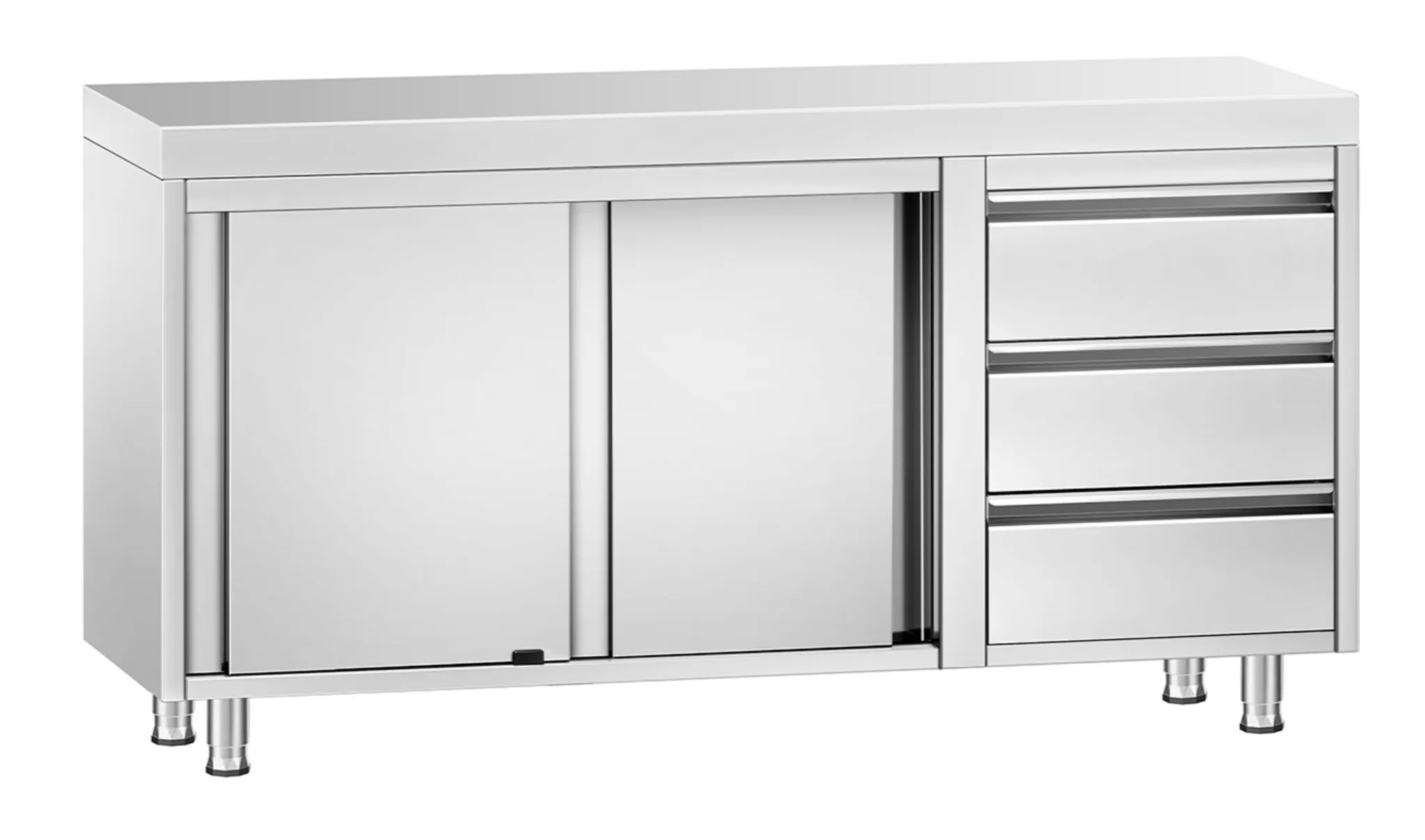 Work Base Cabinet With 3 Drawers (Right)