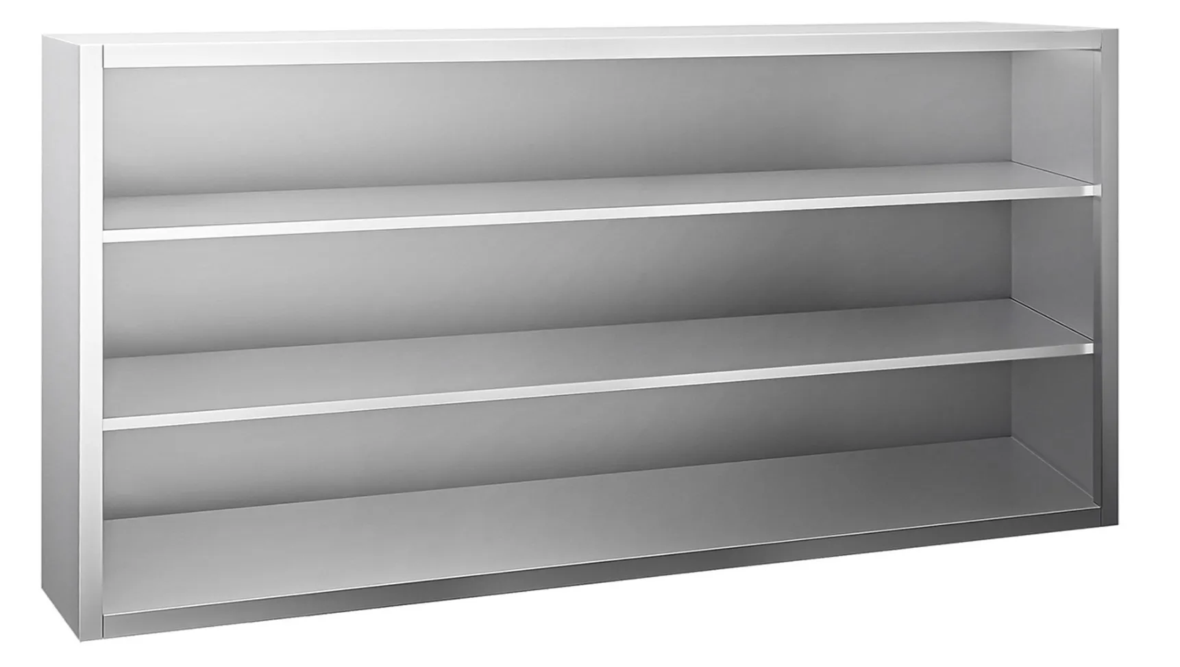 Open Wall Cabinet with Two Middle Shelves