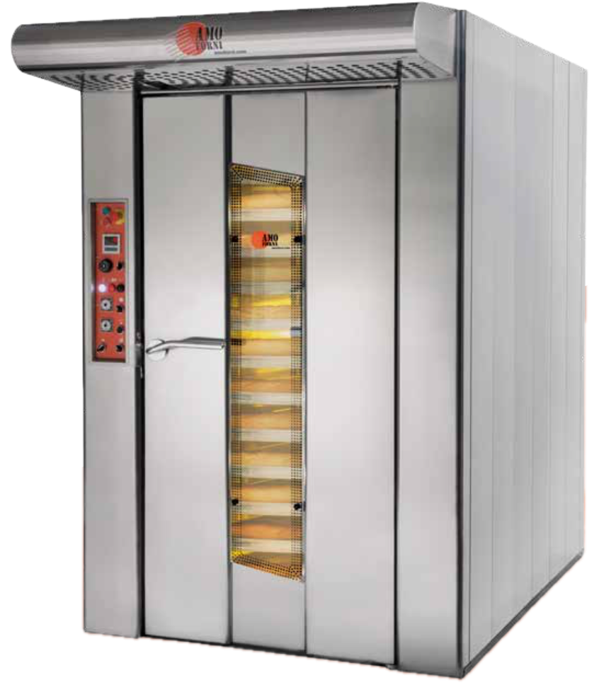 Diesel Rotary Rack Oven 18 Trays - AMO