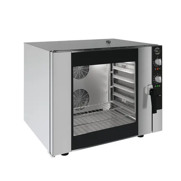 Electric Analog Convection Oven 6 Trays Stainless Steel - Everoven