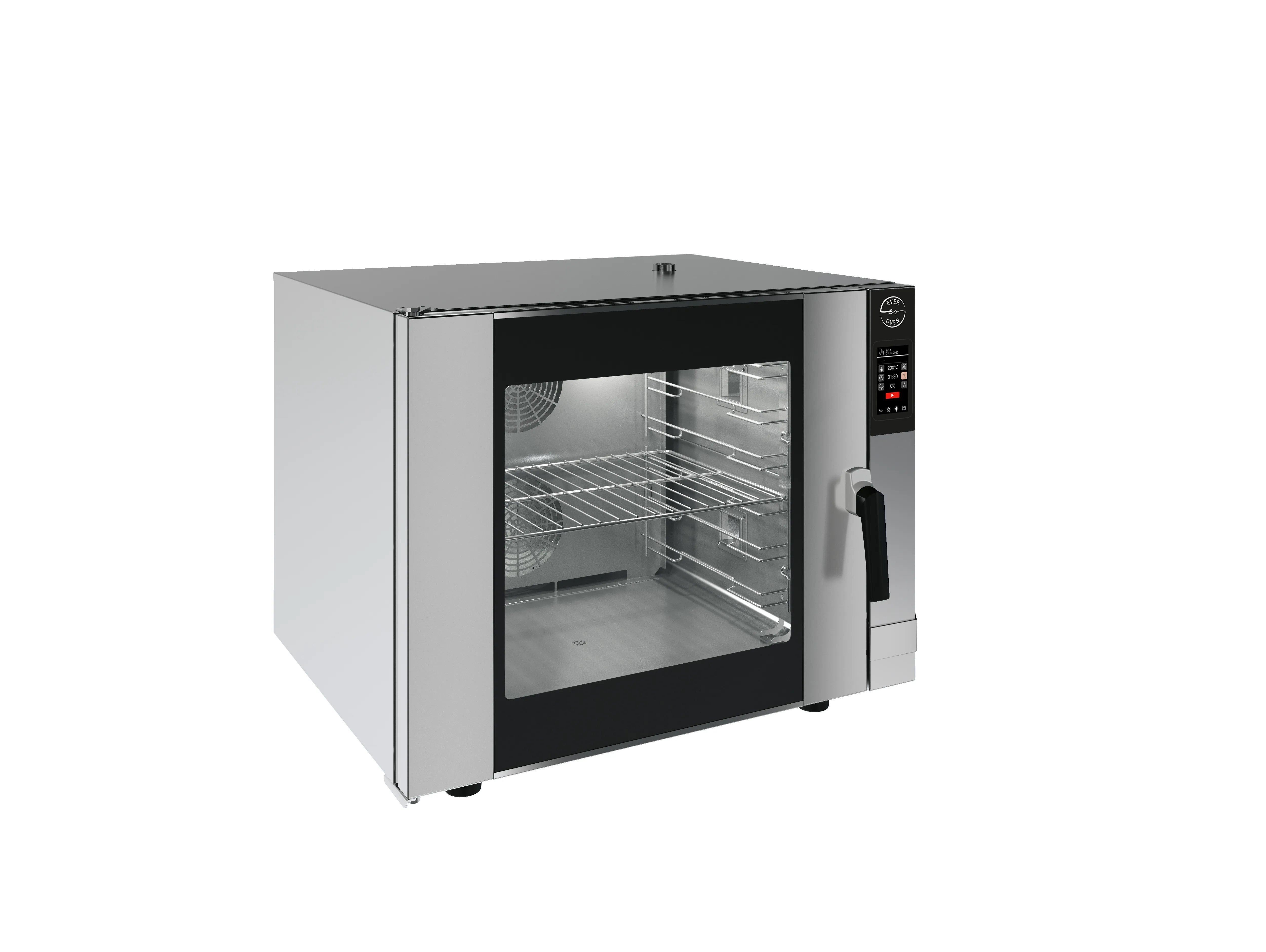 Electric Digital Convection Oven 6 Trays Stainless Steel - Everoven