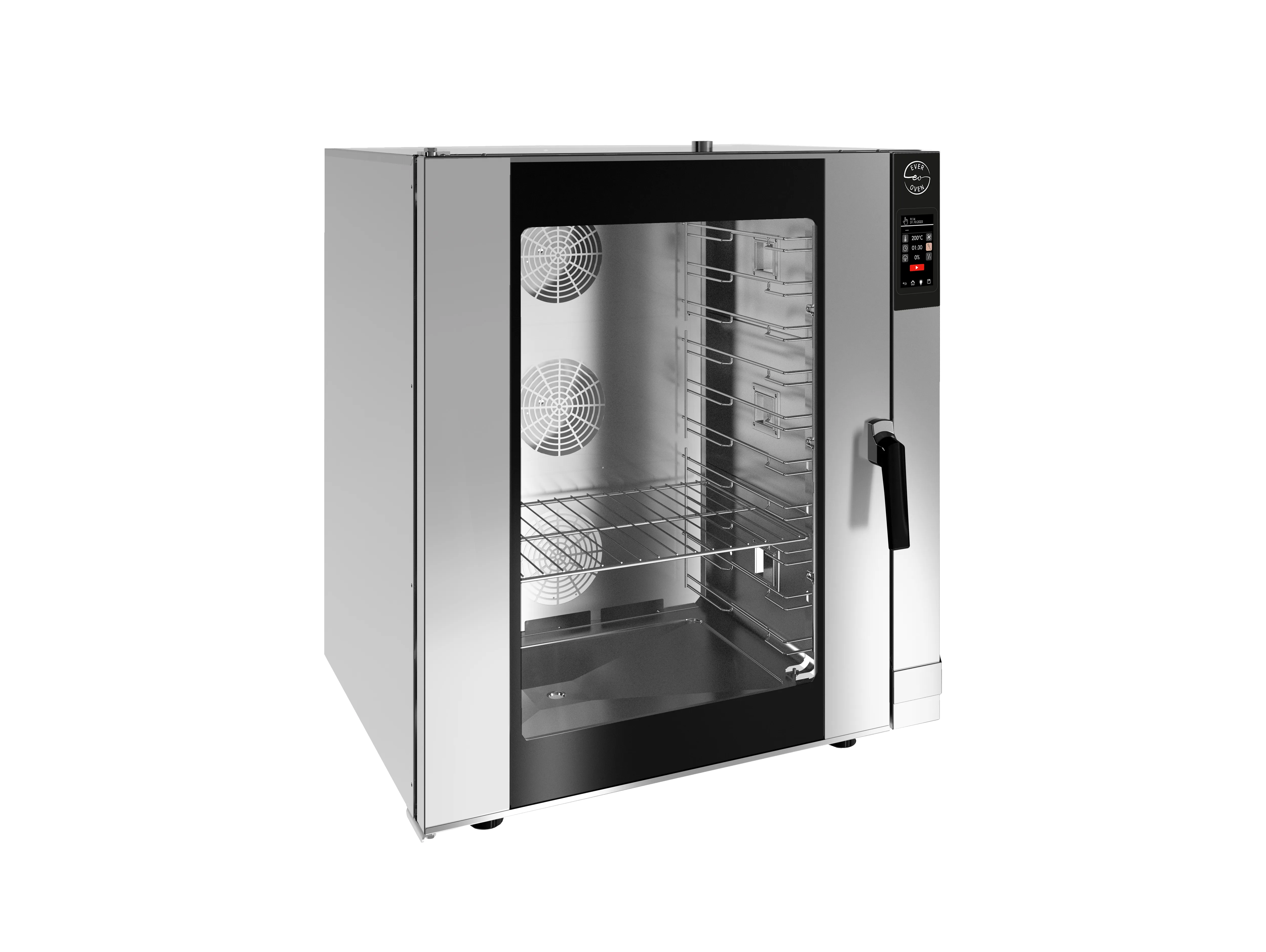 Electric Digital Convection Oven 10 Trays Stainless Steel - Everoven