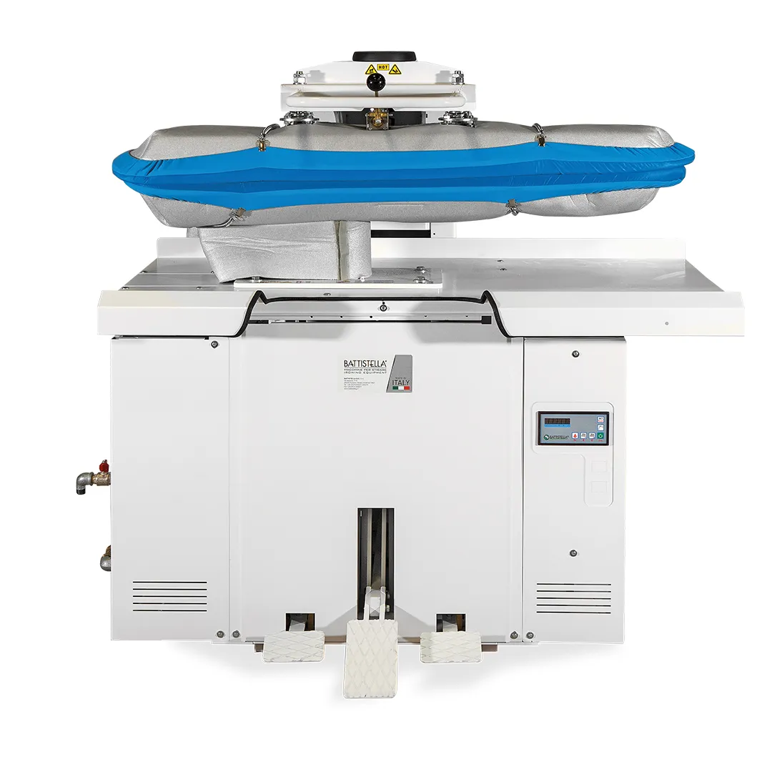 Pneumatic Steam Press with Built-in Vacuum Motor | Marte | Battistella Italy