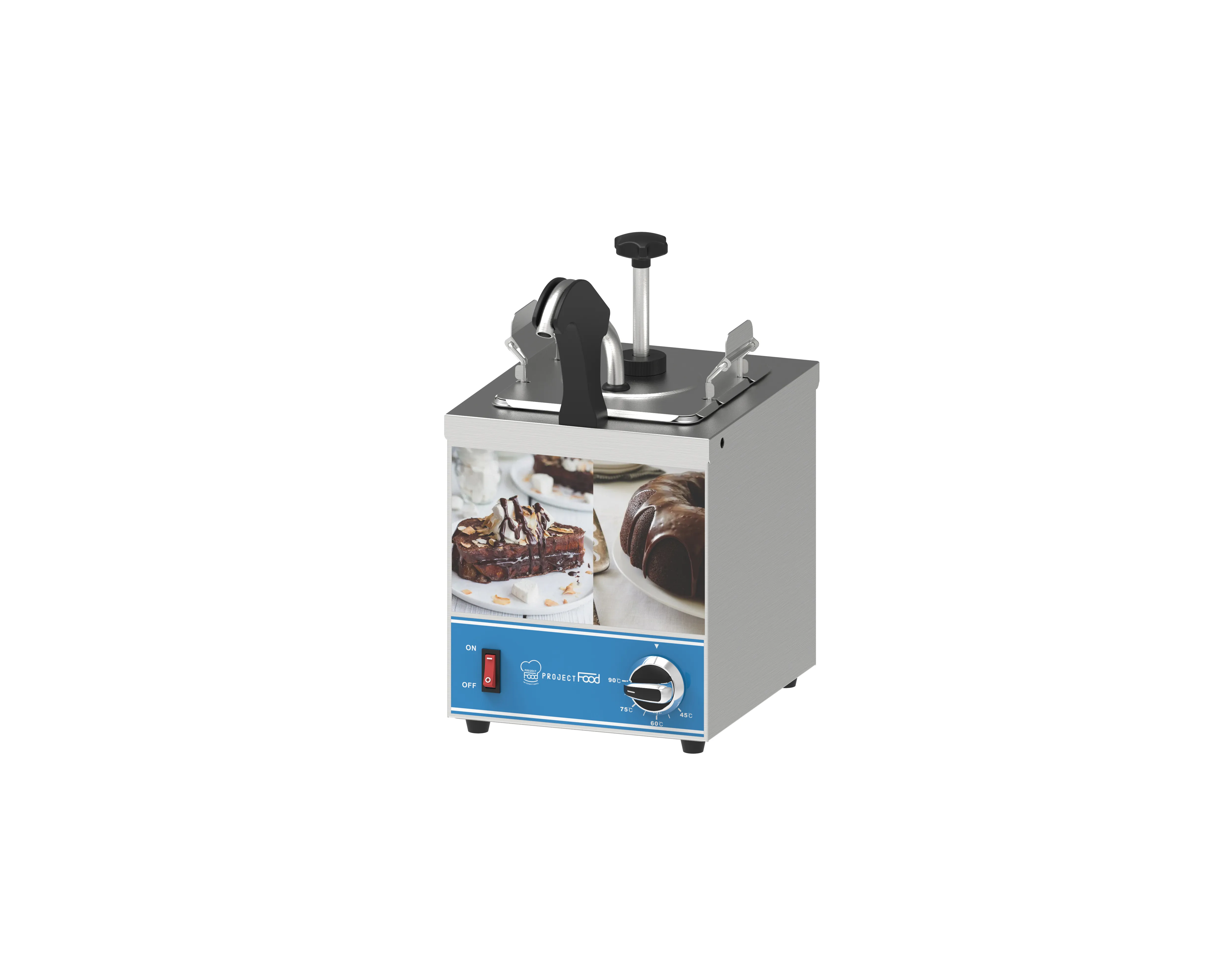 Hot Sauce Dispenser Single Stainless Steel - Project Food