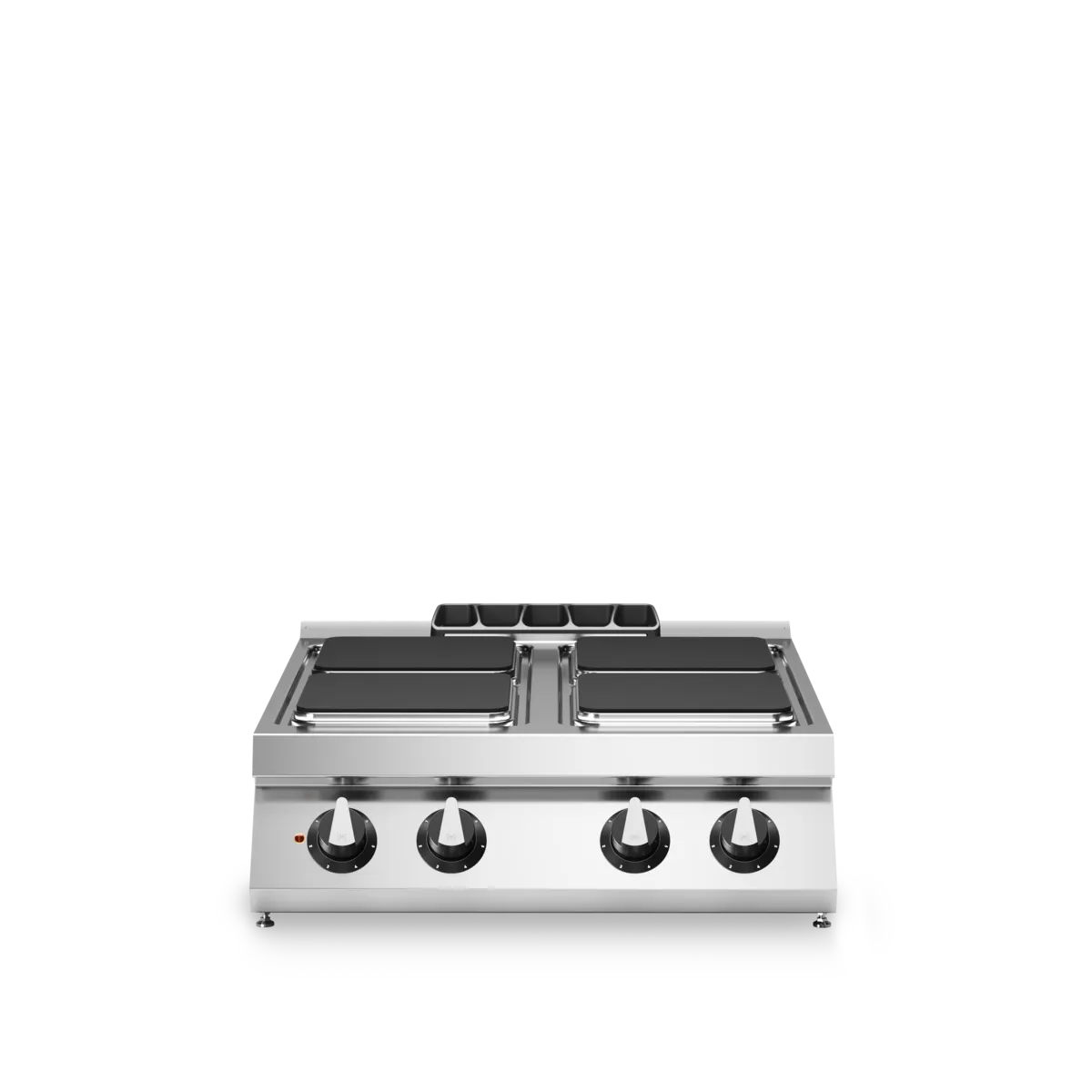 Electric Cooking Range 4 Square Plates Stainless Steel - Modular
