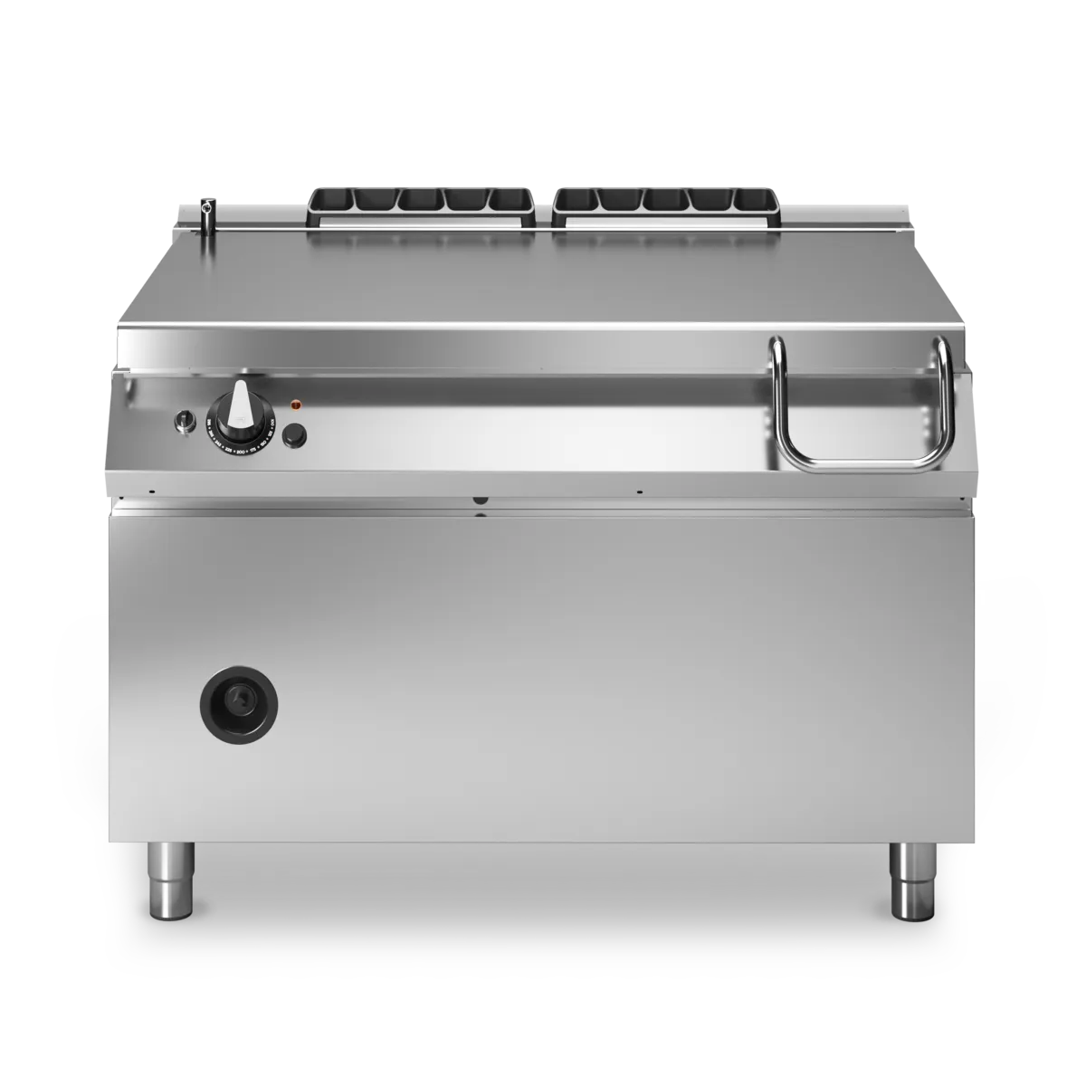 Gas Tilting Bratt Pan 120L Stainless Steel Motorized - Modular