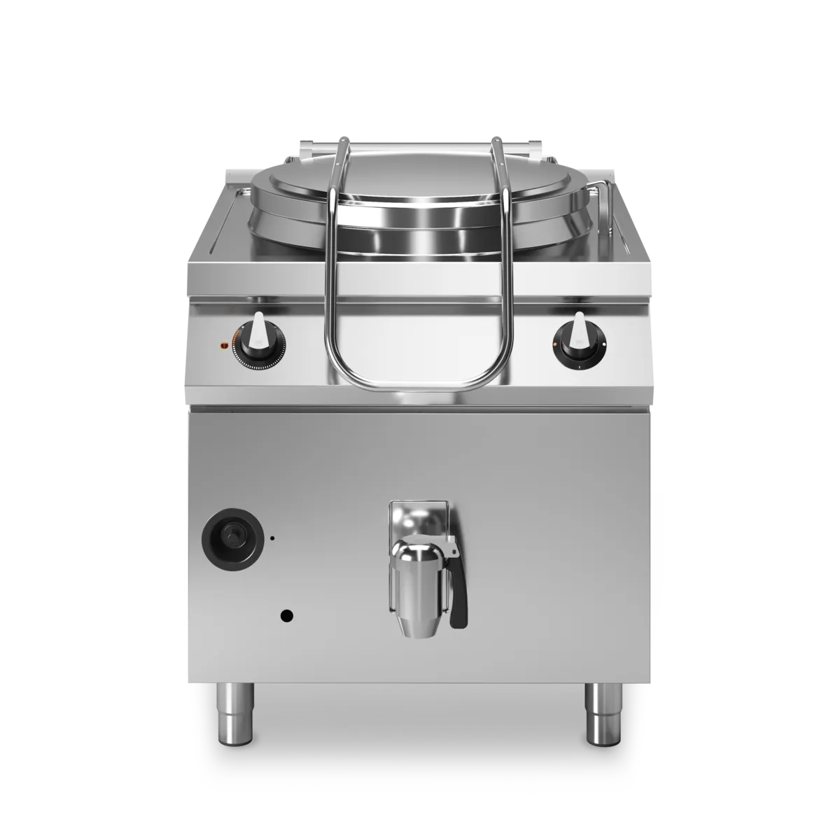 Gas Boiling Pan 150L Stainless Steel - Modular