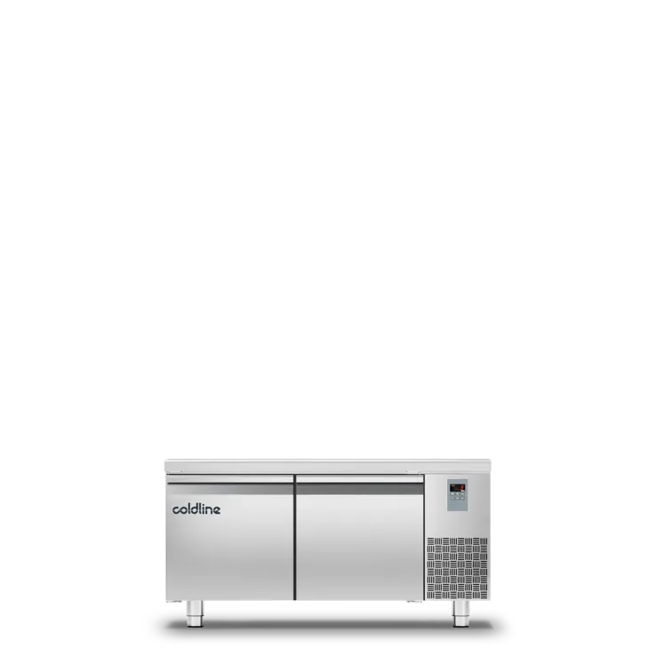 Low Boy Chiller 2 Doors 60mm Insulation